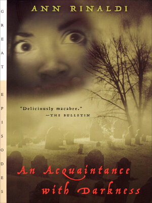 cover image of An Acquaintance with Darkness